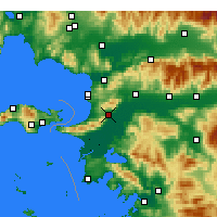 Nearby Forecast Locations - Сёке - карта