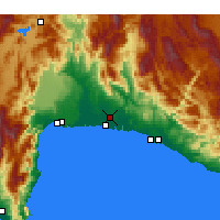 Nearby Forecast Locations - Серик - карта