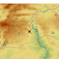 Nearby Forecast Locations - Низип - карта