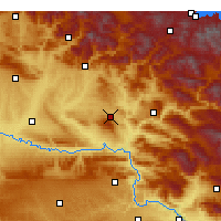 Nearby Forecast Locations - Курталан - карта