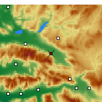 Nearby Forecast Locations - Алашехир - карта
