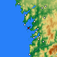 Nearby Forecast Locations - Pedras Negras - карта