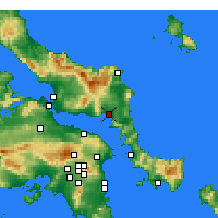 Nearby Forecast Locations - Аливерион - карта