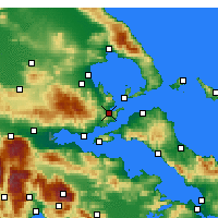 Nearby Forecast Locations - Achillio - карта