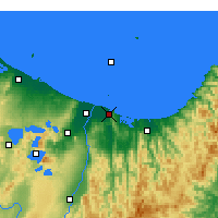 Nearby Forecast Locations - Факатане - карта