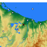 Nearby Forecast Locations - Kawerau - карта