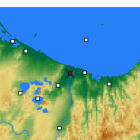 Nearby Forecast Locations - Edgecumbe - карта