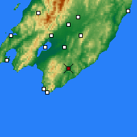 Nearby Forecast Locations - Waipawa - карта