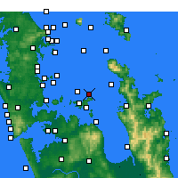 Nearby Forecast Locations - Gannet Rock - карта