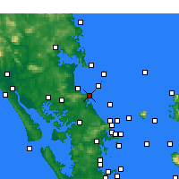 Nearby Forecast Locations - Mangawhai Heads - карта