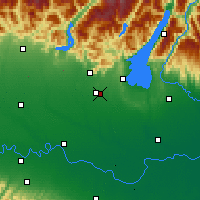 Nearby Forecast Locations - Монтикьяри - карта