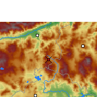 Nearby Forecast Locations - Esquipulas - карта
