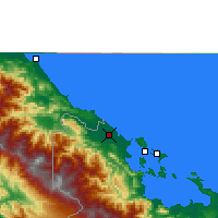 Nearby Forecast Locations - Changuinola - карта