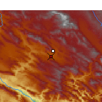 Nearby Forecast Locations - Хорремабад - карта