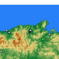 Nearby Forecast Locations - Тоёока - карта