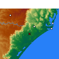 Nearby Forecast Locations - Крисиума - карта