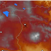 Nearby Forecast Locations - Гюмри - карта