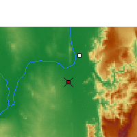 Nearby Forecast Locations - Мандалай - карта