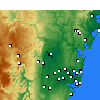 Nearby Forecast Locations - Richmond - карта