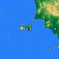 Nearby Forecast Locations - Каполивери - карта