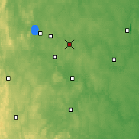 Nearby Forecast Locations - Берёзовский - карта