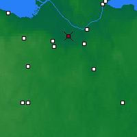 Nearby Forecast Locations - Колпино - карта