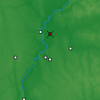 Nearby Forecast Locations - Навашино - карта