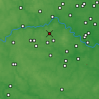 Nearby Forecast Locations - Одинцово - карта