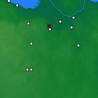 Nearby Forecast Locations - Пушкин - карта