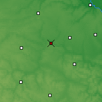 Nearby Forecast Locations - Белая Церковь - карта