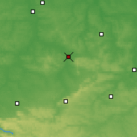 Nearby Forecast Locations - Дубно - карта