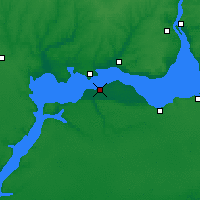 Nearby Forecast Locations - Энергодар - карта