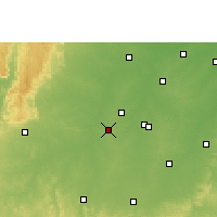 Nearby Forecast Locations - Бхилаи - карта