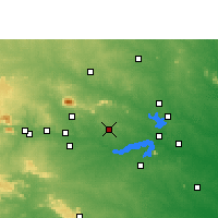 Nearby Forecast Locations - Дханбад - карта