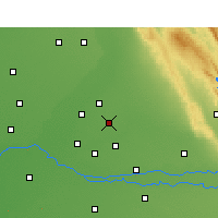 Nearby Forecast Locations - Джаландхар - карта