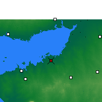 Nearby Forecast Locations - Джамнагар - карта