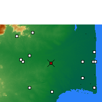 Nearby Forecast Locations - Танджавур - карта