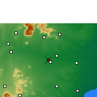 Nearby Forecast Locations - Тируччираппалли - карта