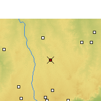 Nearby Forecast Locations - Удджайн - карта