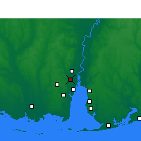 Nearby Forecast Locations - Причард - карта