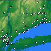 Nearby Forecast Locations - Wilton - карта