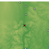 Nearby Forecast Locations - Чилликоте - карта