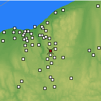 Nearby Forecast Locations - Hudson - карта