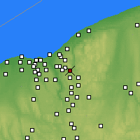 Nearby Forecast Locations - Solon - карта