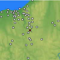 Nearby Forecast Locations - Tallmadge - карта