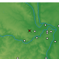 Nearby Forecast Locations - Wentzville - карта