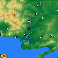 Nearby Forecast Locations - Tychero - карта
