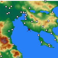 Nearby Forecast Locations - Kallikrateia - карта