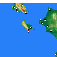 Nearby Forecast Locations - Laganas - карта