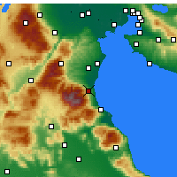 Nearby Forecast Locations - Литохорон - карта